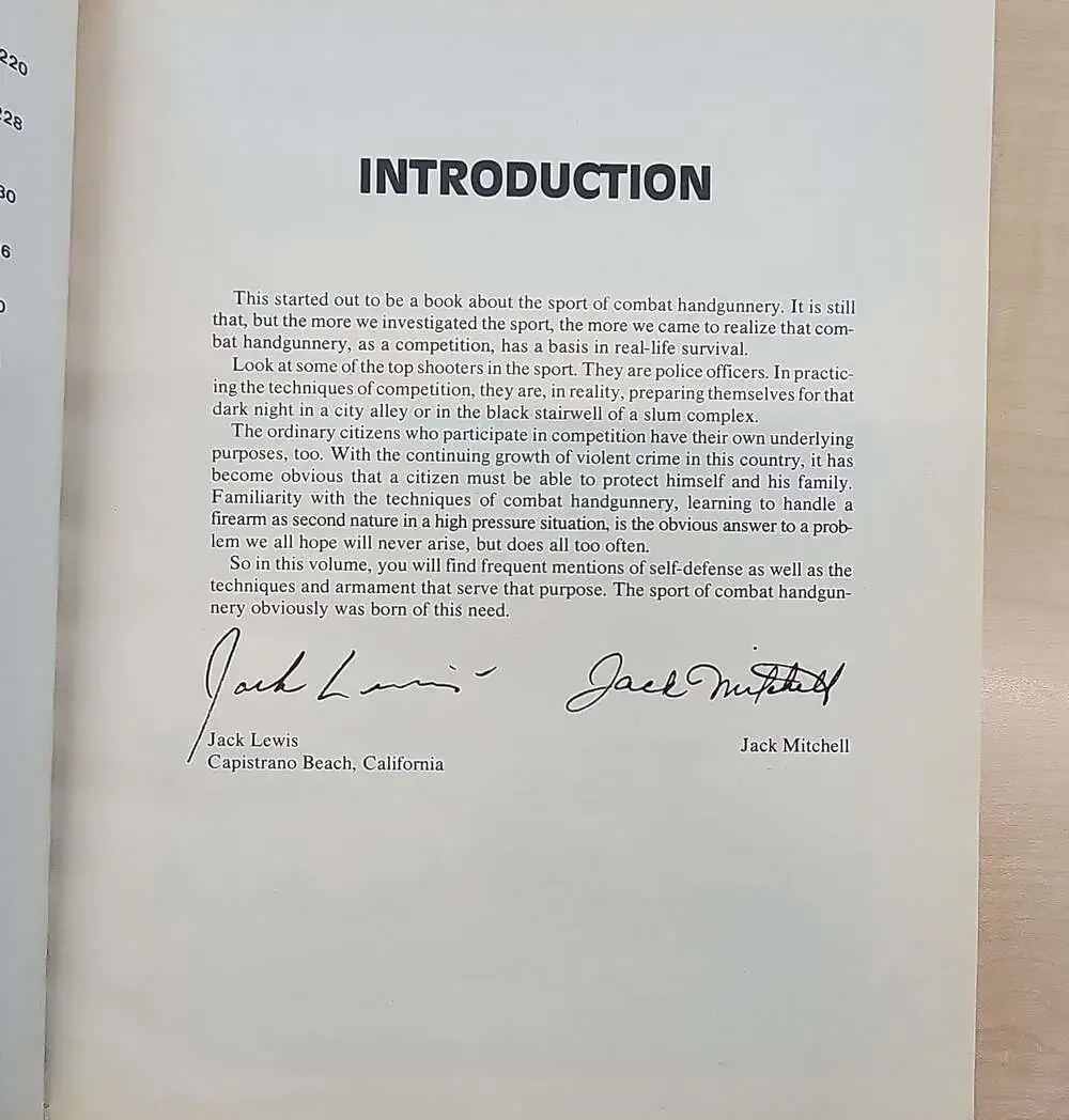 The Gun Digest Book Of Combat Handgunnery by Jack Lewis and Jack Mitchell